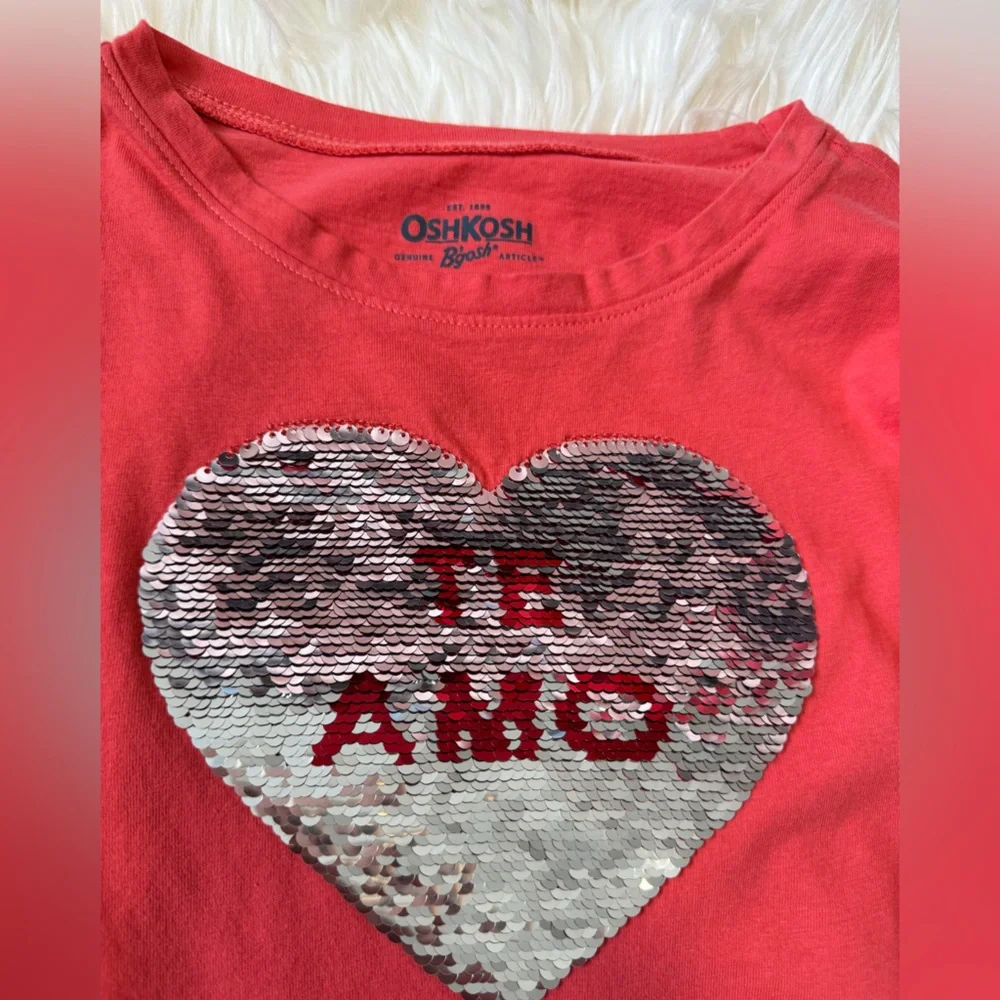 OshKosh B'gosh and Carter’s Red Long Sleeve Tee
